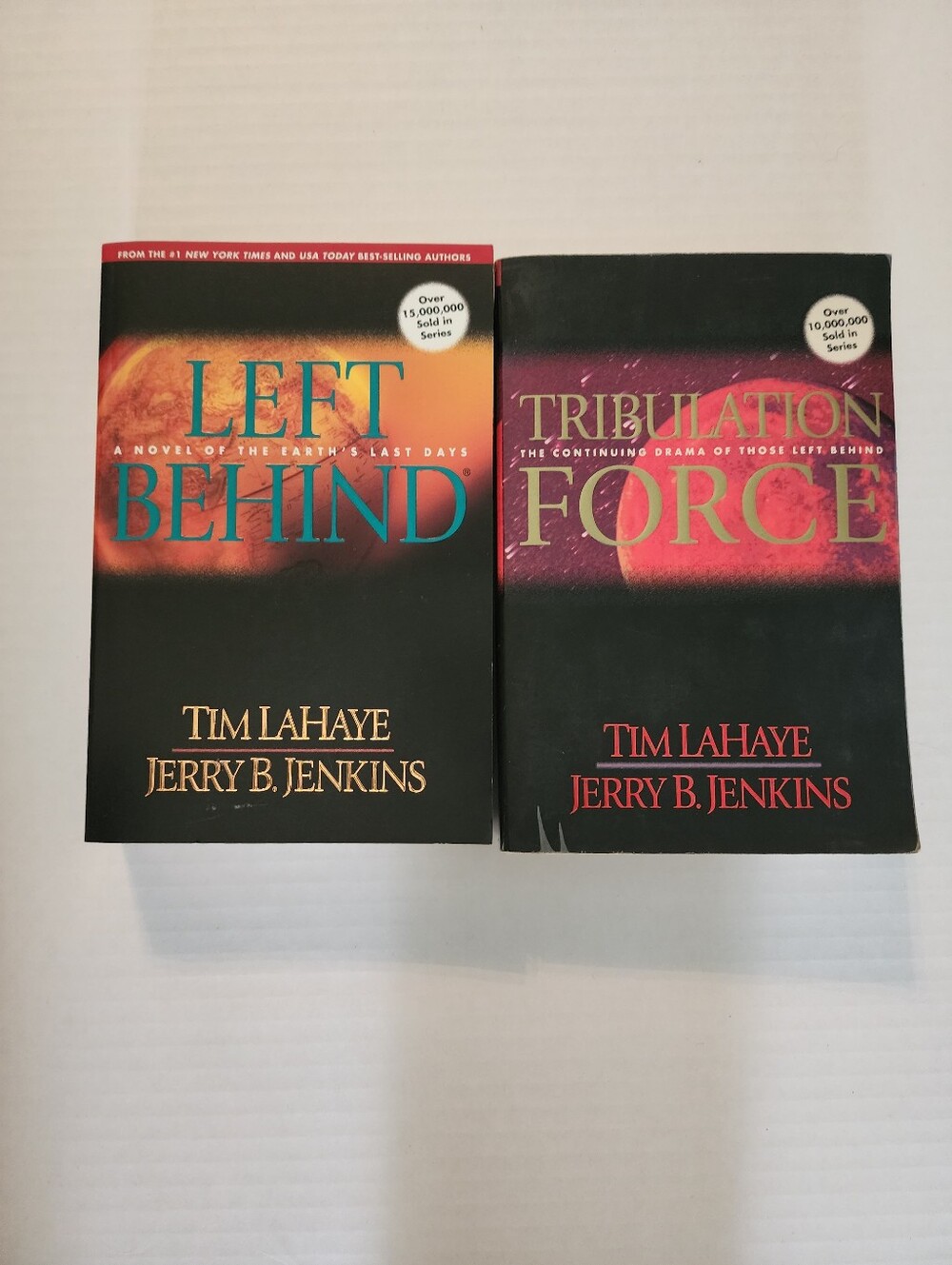 Left Behind / Tribulation Force Paperback Books 1 & 2